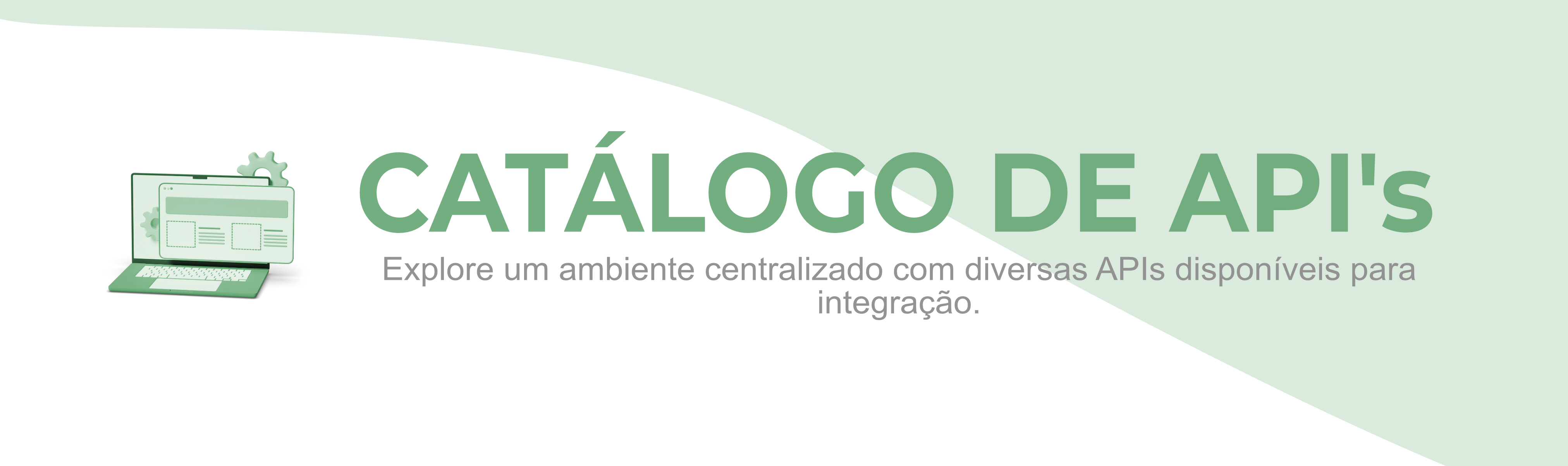 banner catálogo de APIs